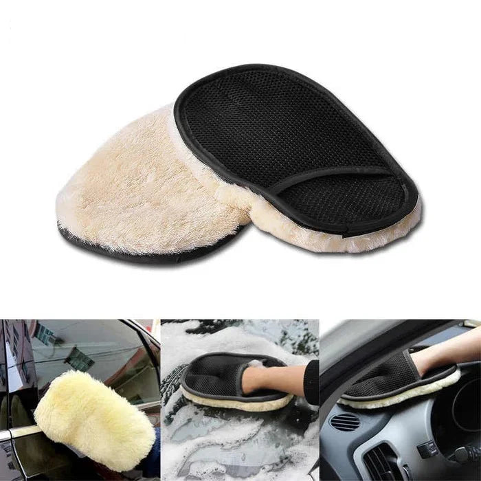 DIVERSE DEPOT™ - Soft Microfiber Car Cleaning Glove