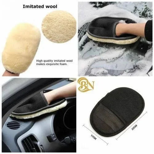 DIVERSE DEPOT™ - Soft Microfiber Car Cleaning Glove