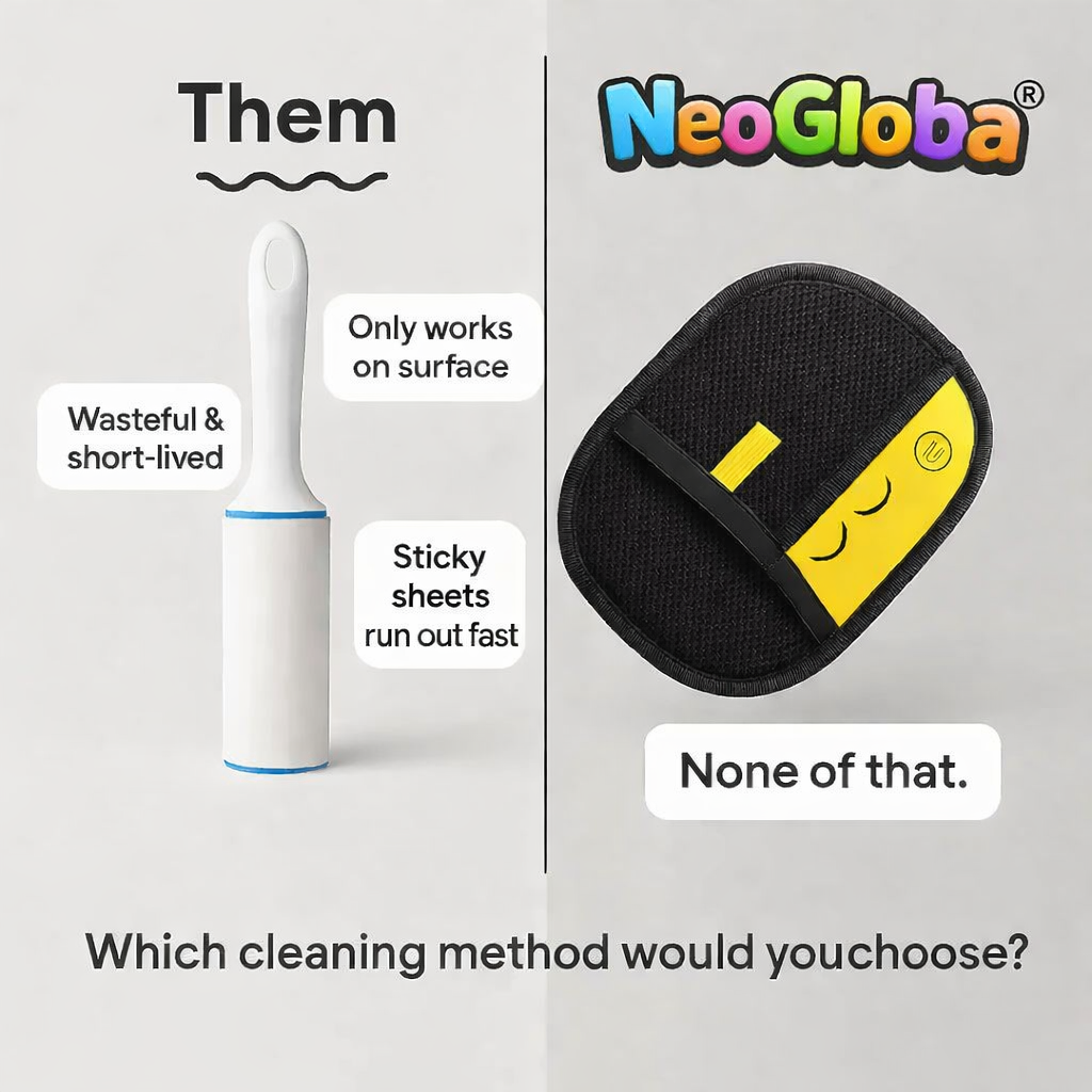 NeoGloba Pet Hair Removal Gloves