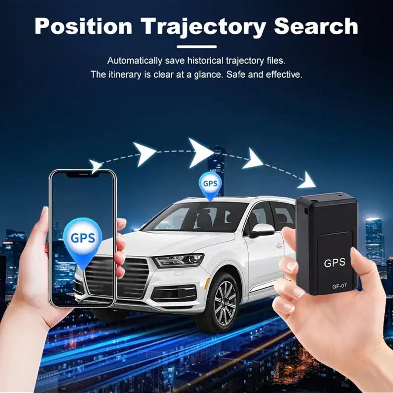 Mini GPS Tracker Magnetic Vehicle Car Motorcycle Locator Real-Time Tracking App