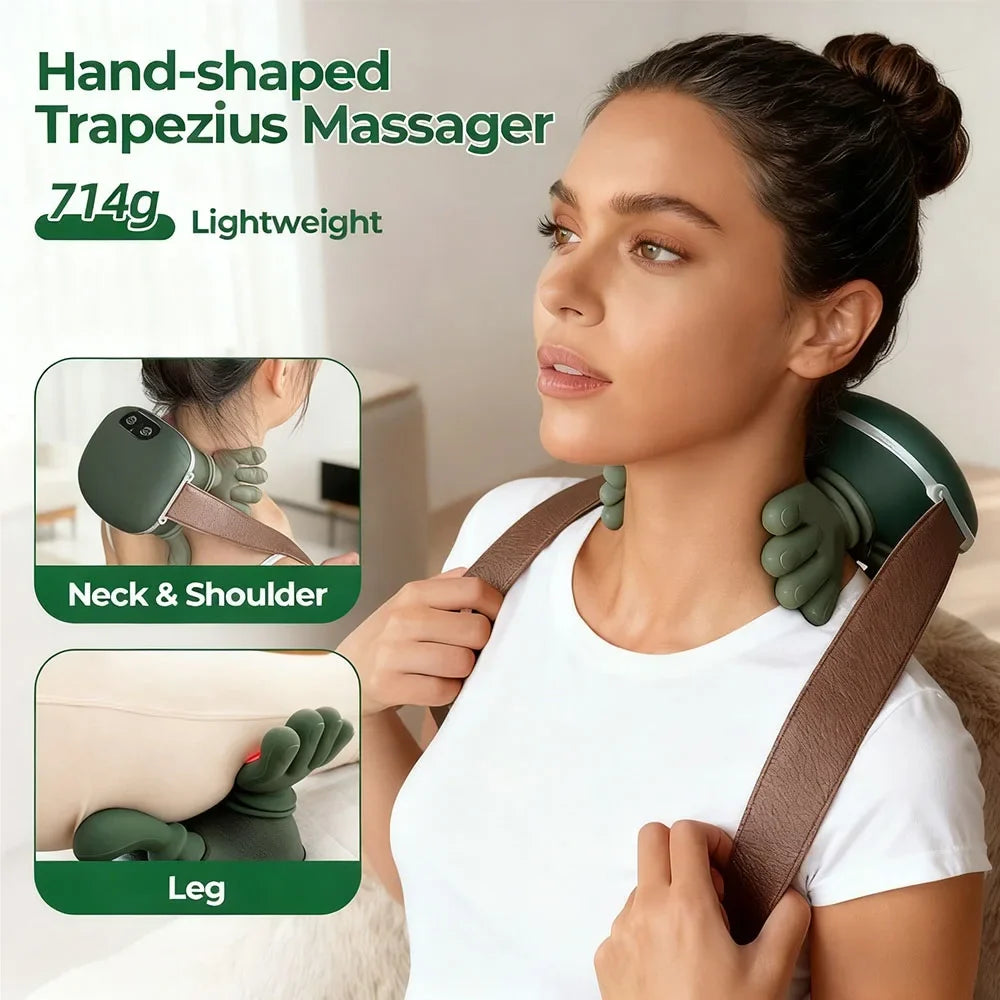 Therahand™ Pro Heated Deep-Grip Massager