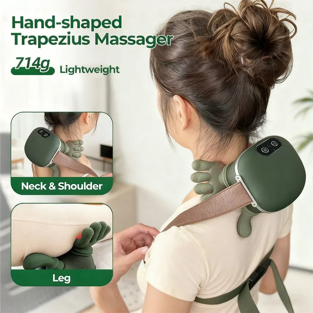 Therahand™ Pro Heated Deep-Grip Massager