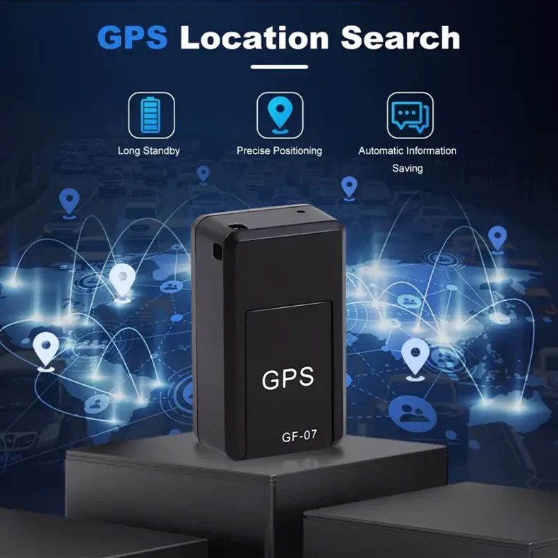 Mini GPS Tracker Magnetic Vehicle Car Motorcycle Locator Real-Time Tracking App