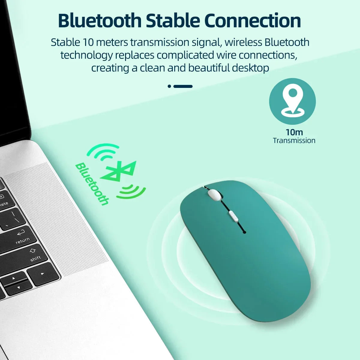 Bluetooth compatible, Wireless Mouse for Working & Gaming Mouse