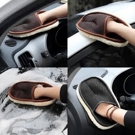 DIVERSE DEPOT™ - Soft Microfiber Car Cleaning Glove
