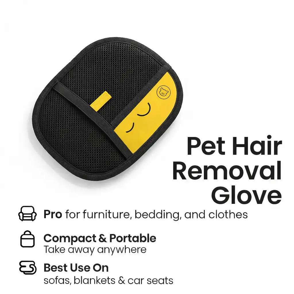 NeoGloba Pet Hair Removal Gloves