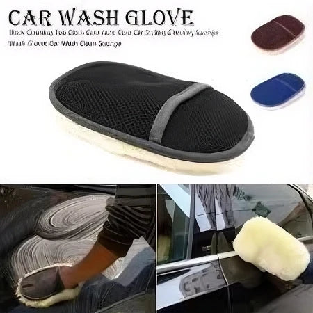 DIVERSE DEPOT™ - Soft Microfiber Car Cleaning Glove